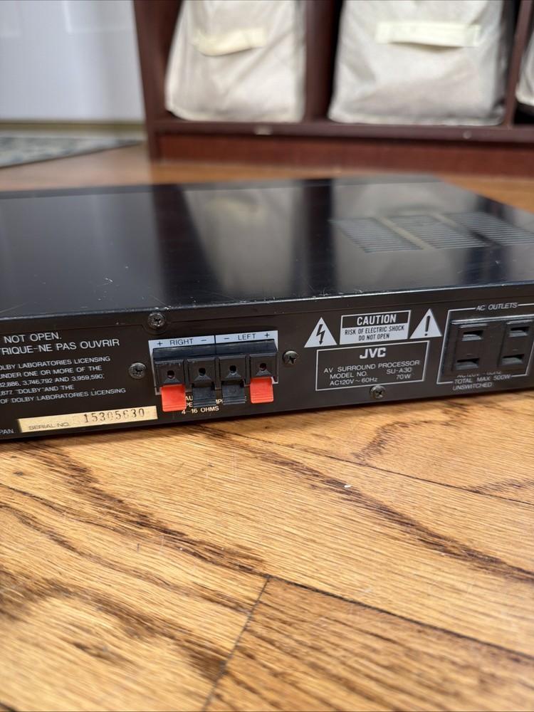 Vintage JVC Surround Processor SU-A30 - Working!