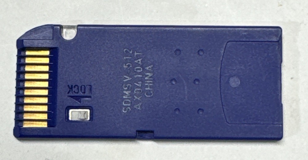 SanDisk Memory Stick Pro Magic Gate 512MB SDMSV-512 Camera Memory Card For Sony