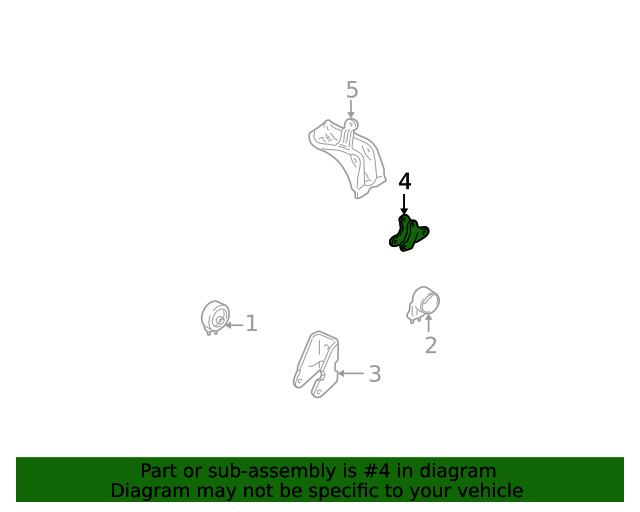 Genuine Ford Bracket 9T1Z6E042A