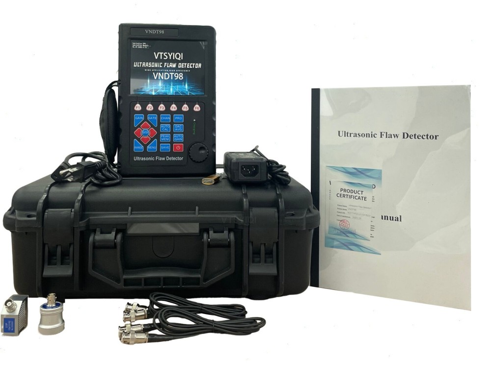Ultrasonic Flaw Detector Machine with Range 0~10000mm USB Interface PC Software