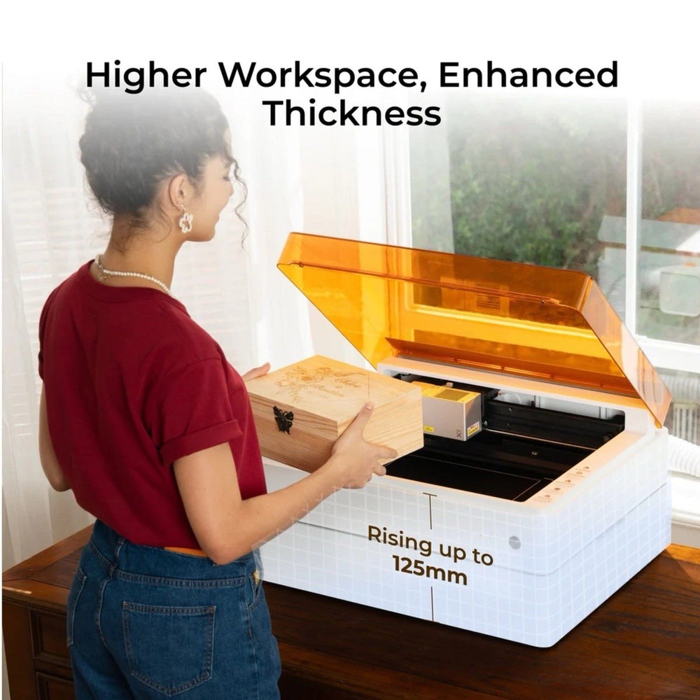 xTool M1 Ultra Riser Base Accessory,Engrave Thick Objects up to 5” Height, NEW