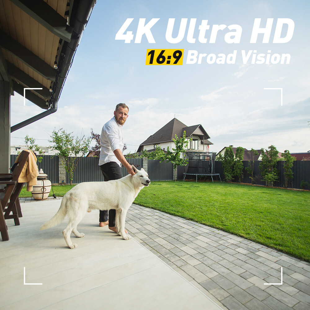 ANNKE 4IN1 4K Wired CCTV Security Camera 8MP AI Color Night Vision Outdoor IP67