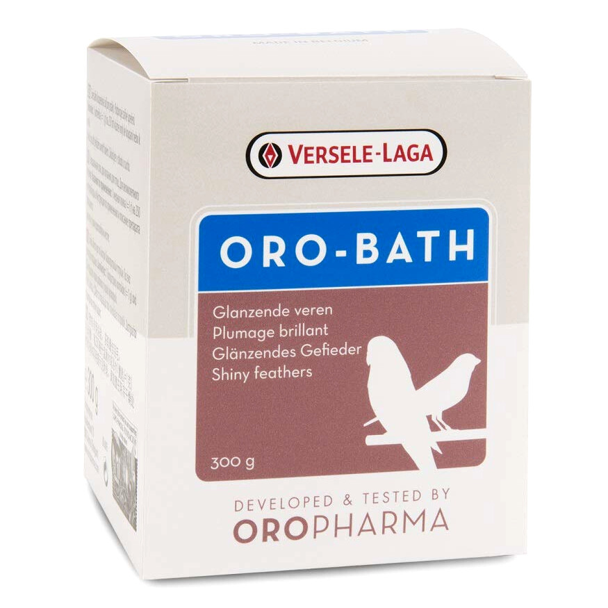 Oropharma Versele-Laga ORO-BATH - Bird Bath Salts for Shiny Feathers (50g, 300g)