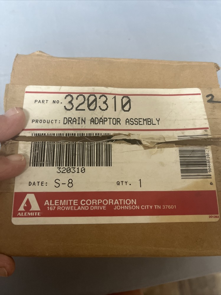 Alemite 320310 Drain Adaptor Assembly