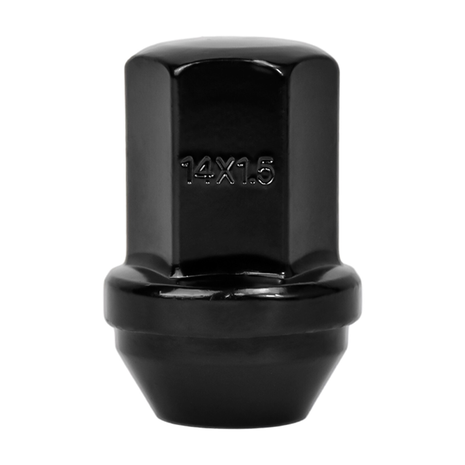 (24) 14x1.5 Black Factory Style Lug Nuts for Chevy Silverado 1500 Tahoe Colorado