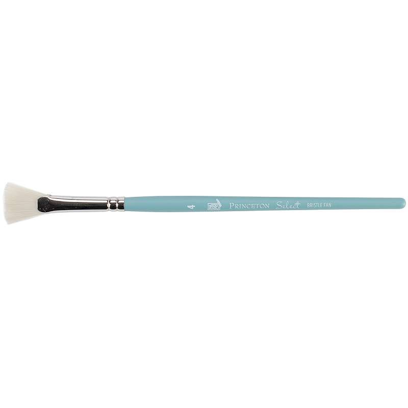 Select Synthetic Brush Bristle Fan Size 4