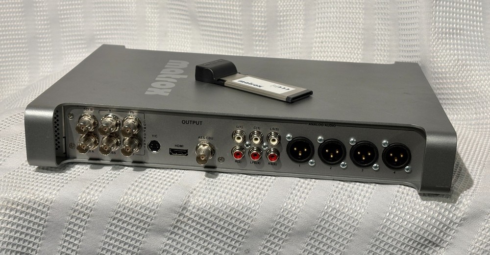 Matrox MXO2 Max with PCIe ExpressCard/34 Interface Card