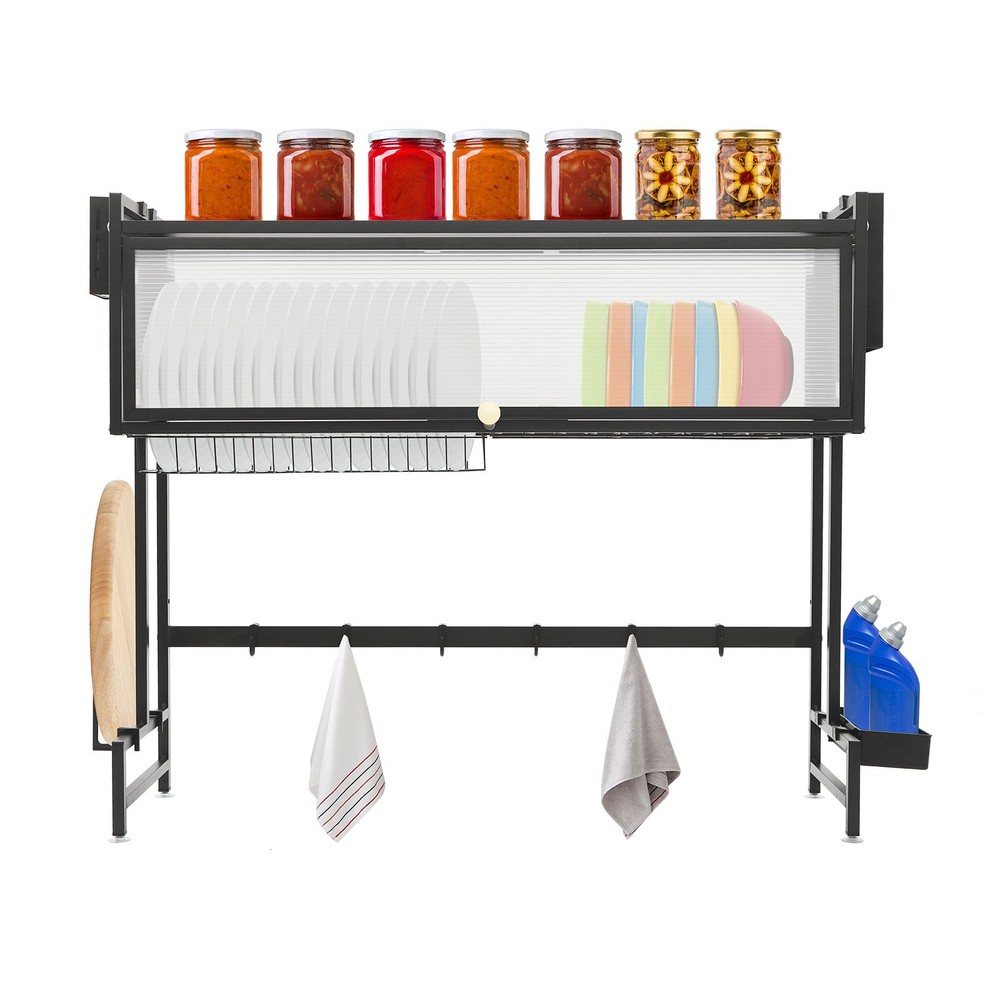 Sink Dish Drainer Kitchen Drying Rack Over Sink Dish Rack