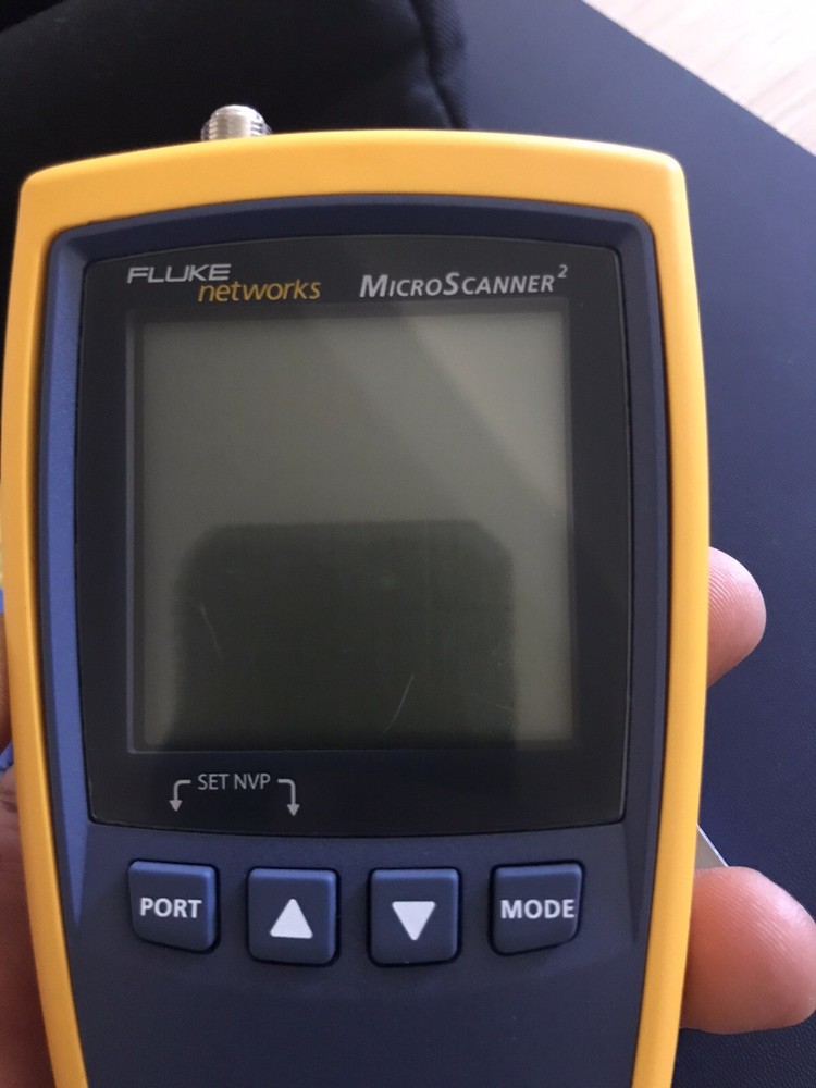 Fluke Networks Microscanner2 Cable Verifier