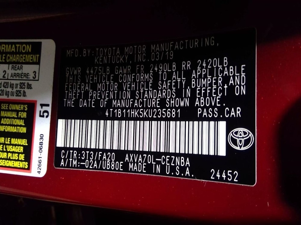 Temperature Control Mounted Below Display Controller Fits 18-24 CAMRY 925563