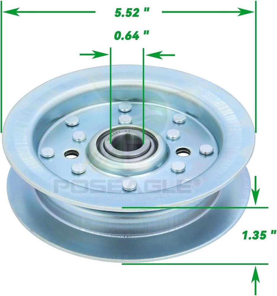 Dixie Chopper 301564 Idler Pulley (TSC)