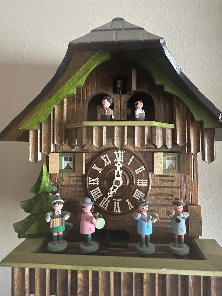 vintage west germany cuckoo clock