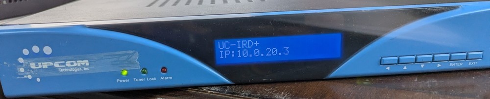 Upcom UC-IRD+ – Advanced HD/SD Integrated Receiver (IRD)