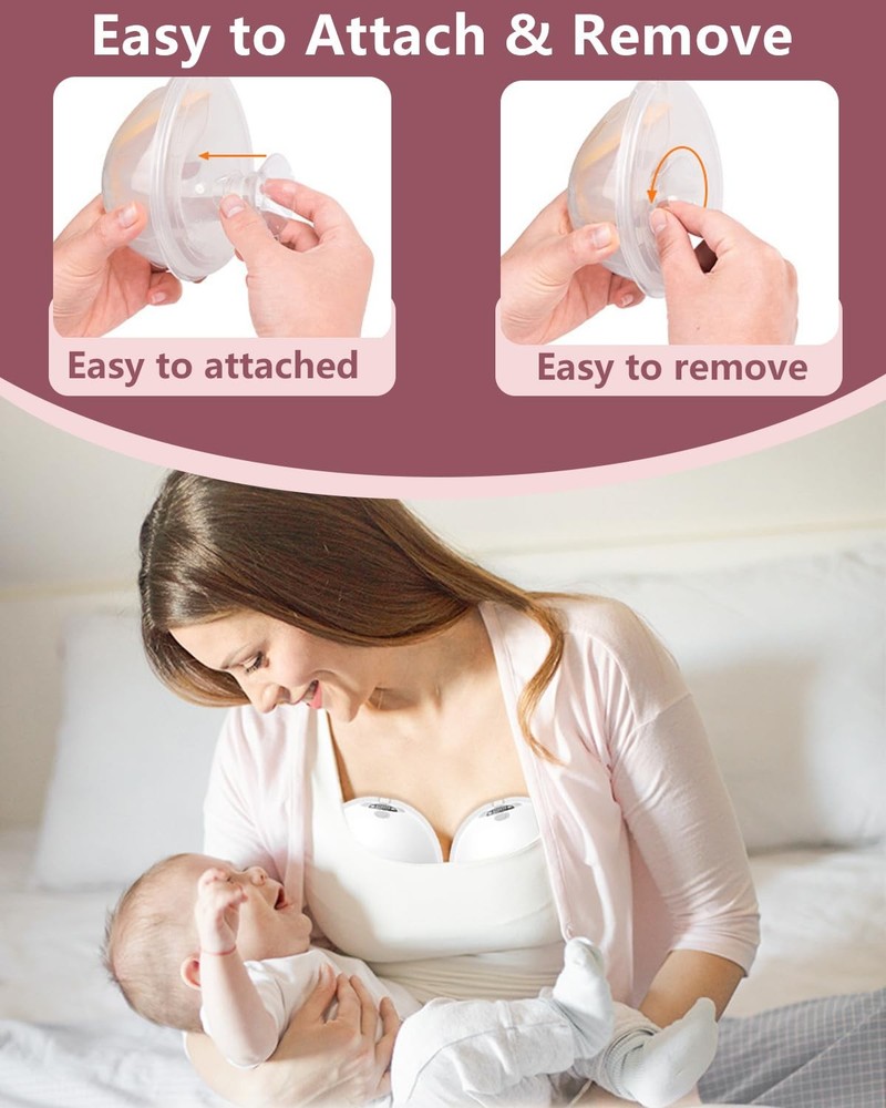 4Pcs Breast Pump Flange Insert 16mm Compatible with 4pcs-16mm