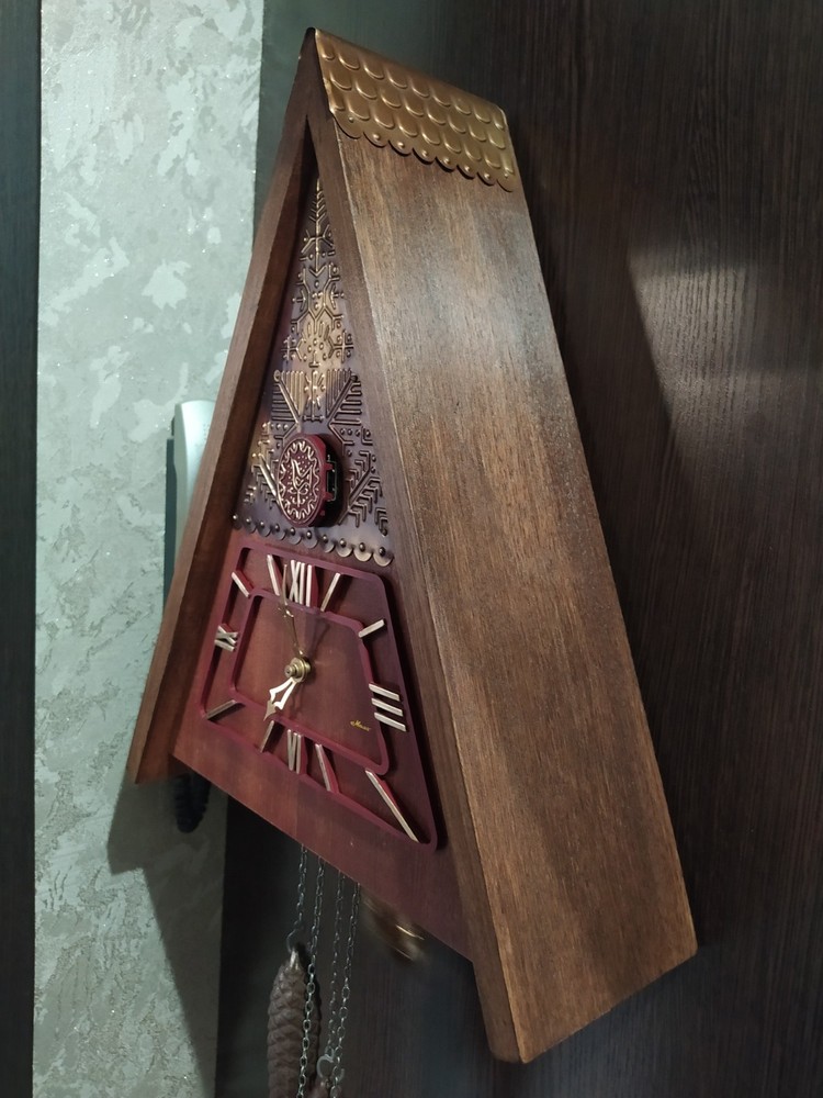 Soviet Vintage Cuckoo clock, USSR clock, Working video .