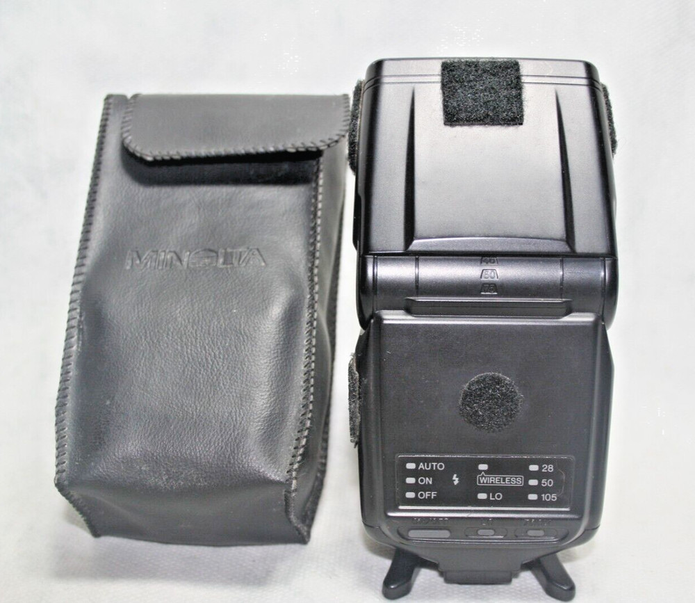 Minolta Program 3500XI Shoe Mount Flash - TESTED