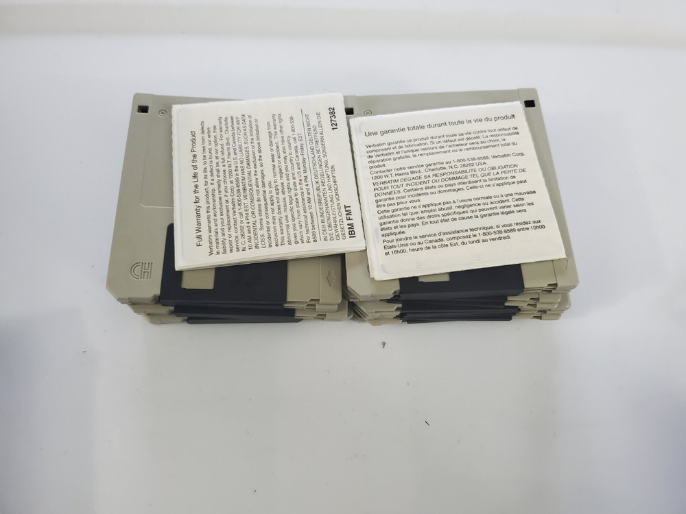 Verbatim Datalife IMF 2HD 3.5" Microdisks 2 boxes 22 pcs