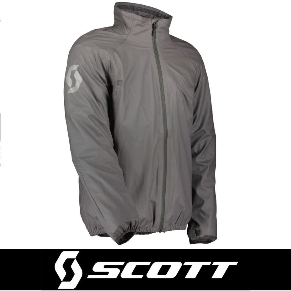 Scott Ergonomic Pro DP Rain Waterproof Jacket Grey Size Medium
