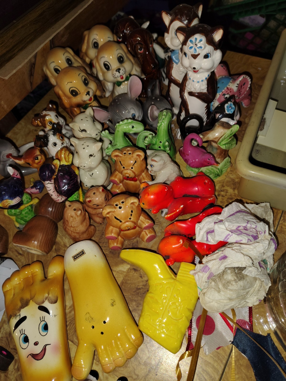 Salt And Pepper Shaker Mystery Boxes. All Unique And Vintage. 4 Sets Per Box!