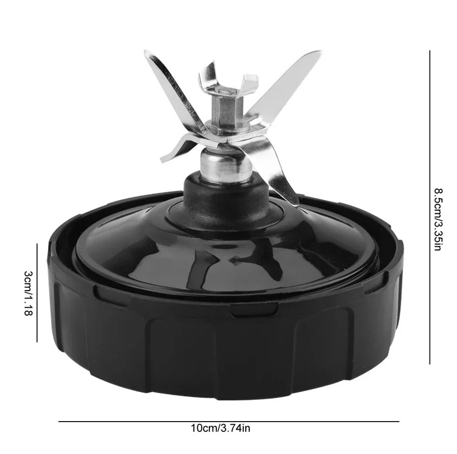 1pc 1000W 7 Fin Extractor Bottom Blade for Nutri Ninja Blender Juicer 18/24/32oz