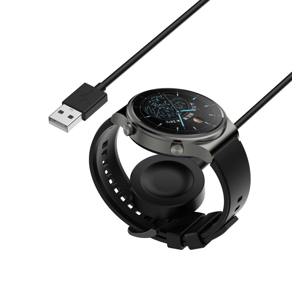Black USB Magnetic Charging Cable Base Wireless For Huawei Watch GT2 Pro E