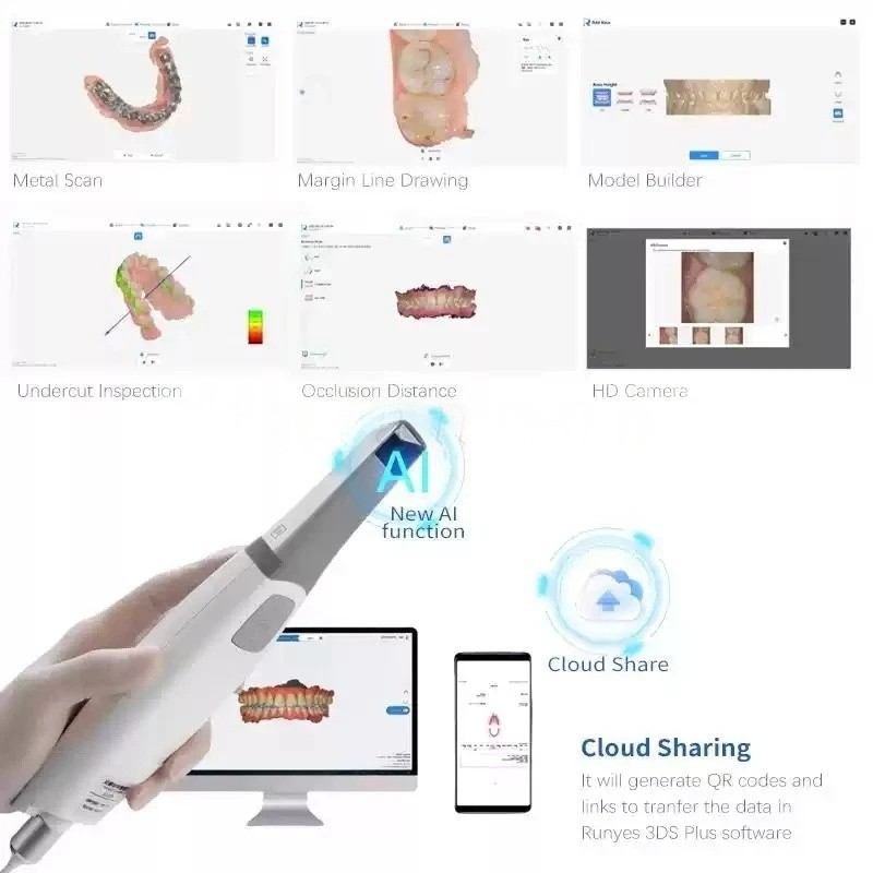 V3 Plus Dental 3D Scanner with Scanning Software