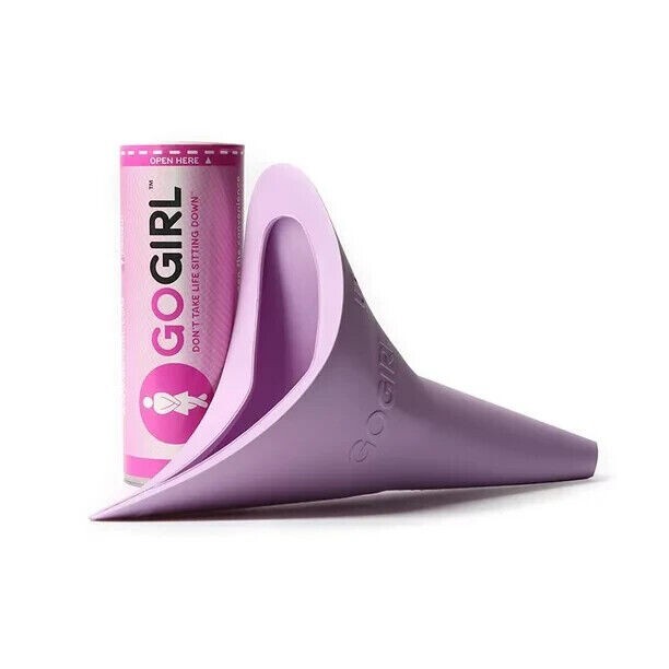 GoGirl Female Urination Device (FUD), Pink, Funnel, Outdoors, Camping, Hiking