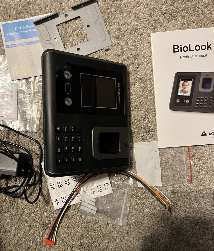 Acroprint Face Recognition Time Clock- RT200