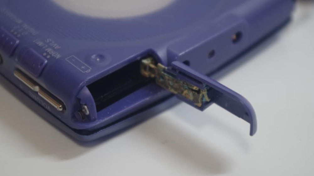 Sony MD Walkman MZ-E80 Blue Operation Confirmed