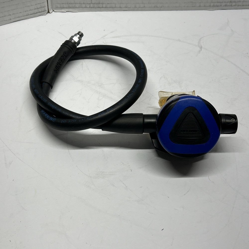 Oceanic Delta Adjustable Second Stage Regulator. Tested. Scuba Diving.