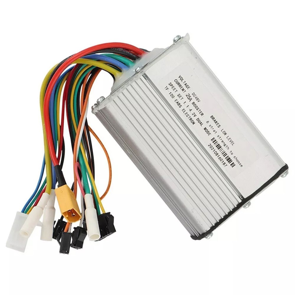 1200W 48V-25A Brushless Motor Controller + LCD Display + 6 Pin Cable For Scooter