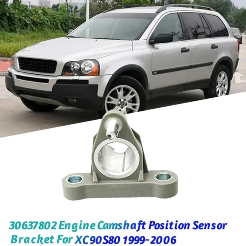 Crankshaft Position Sensor Bracket 30637802 Camshaft Ignition Support Silver