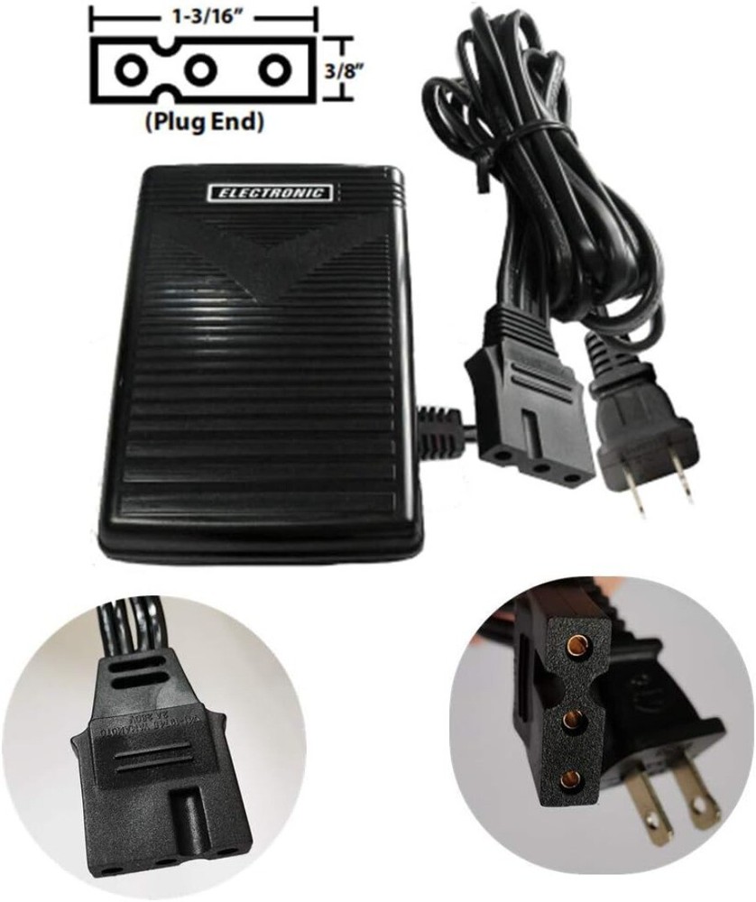 Sewing Machine Foot Pedal – Variable Speed Foot Control with Cord for Babylock