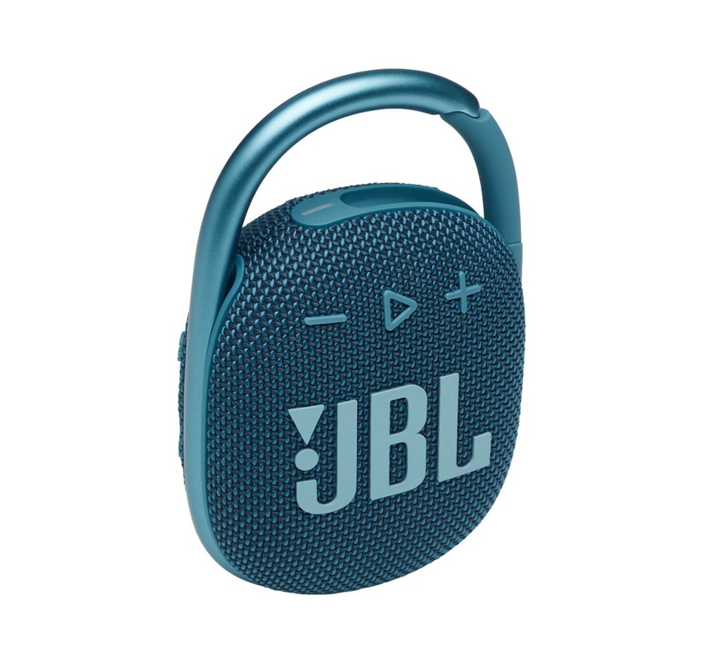 JBL Clip 4 Blue Portable Bluetooth Speaker (Open Box)