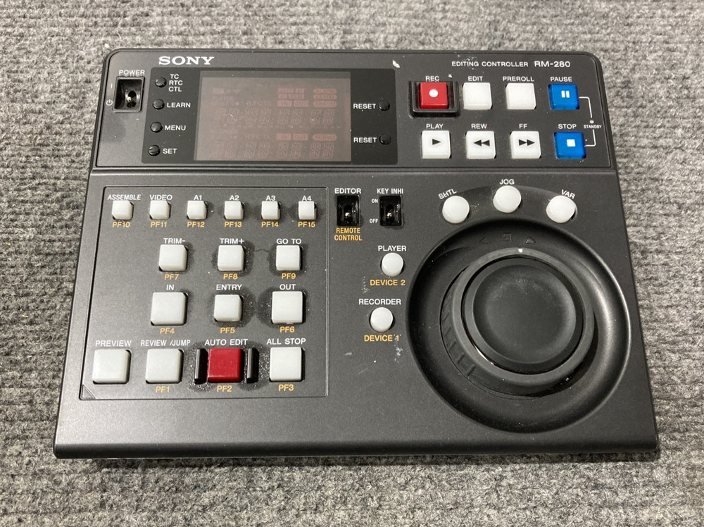 Sony RM-280 Editing Controller (Unit Only)