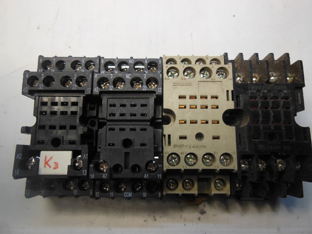 OMRON PYF-14A-N TYPE RELAY CLOGS PLUS VARIOUS BRANDS