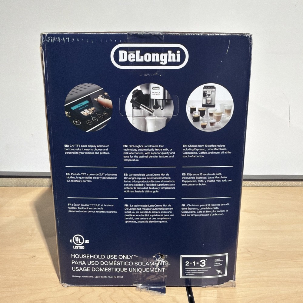 DeLonghi Magnifica Evo Next Fully Automatic Espresso Machine