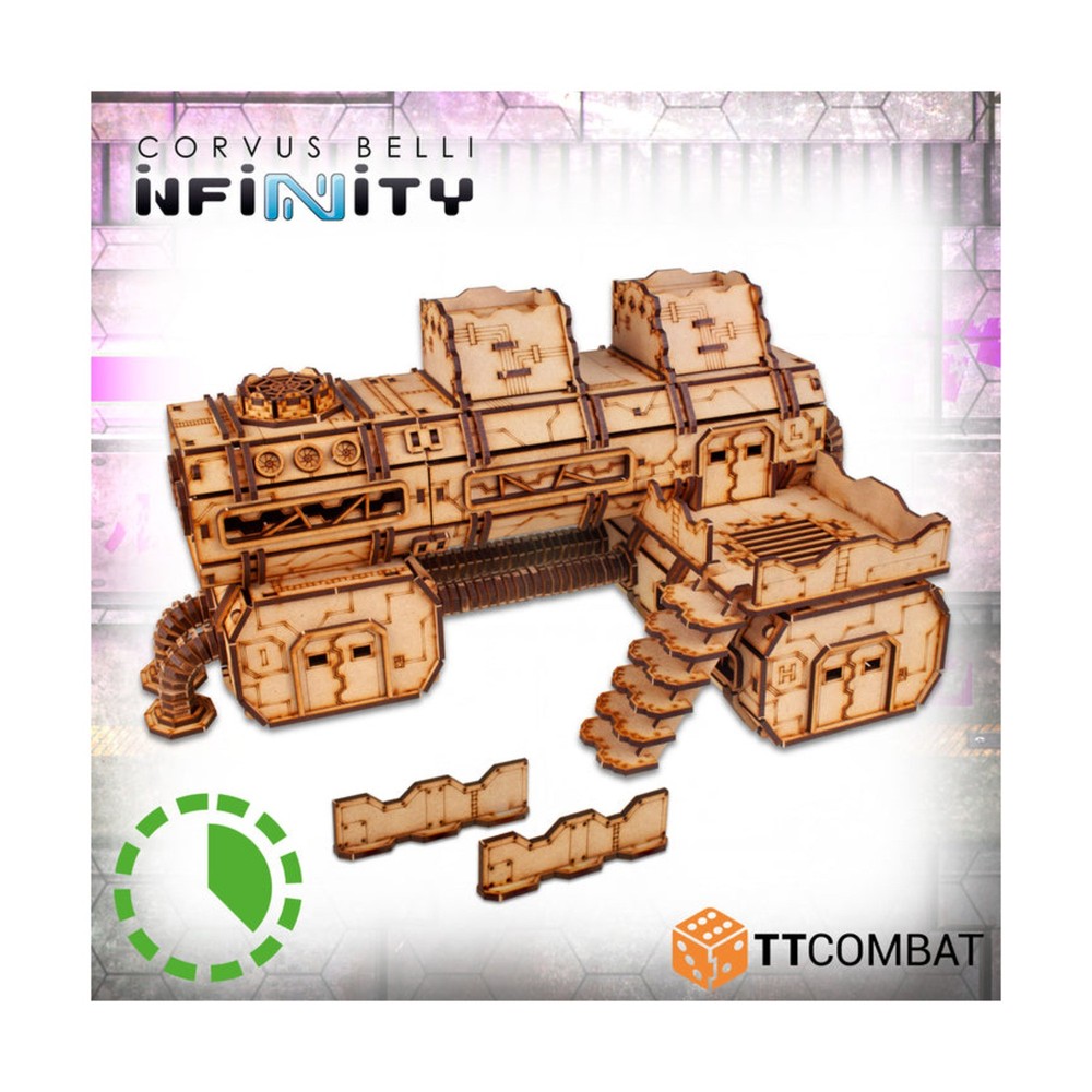 TT Combat Terrain 32mm Prefab Chems Lab Pack SW (New)