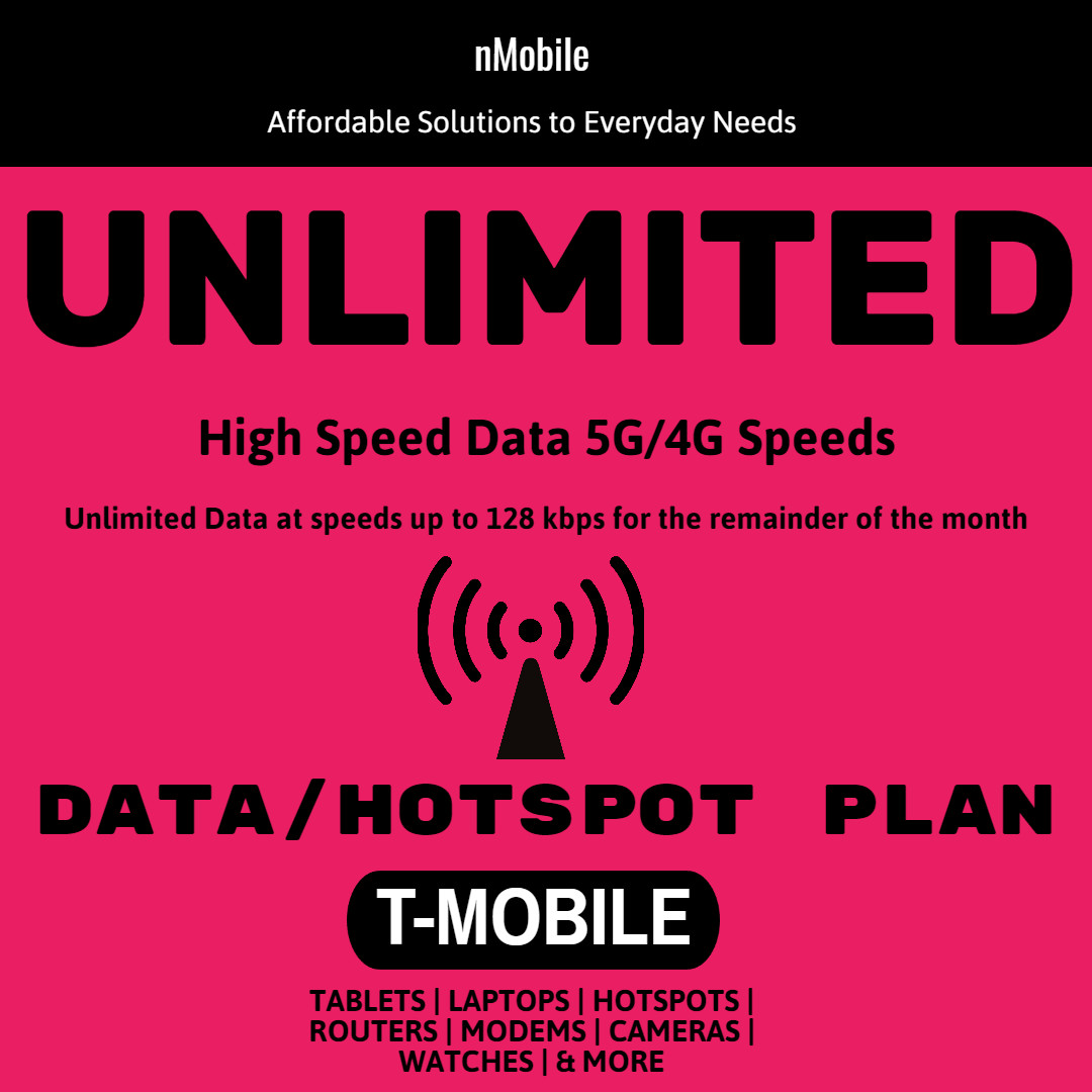 Unlimited Tablet Data Plan