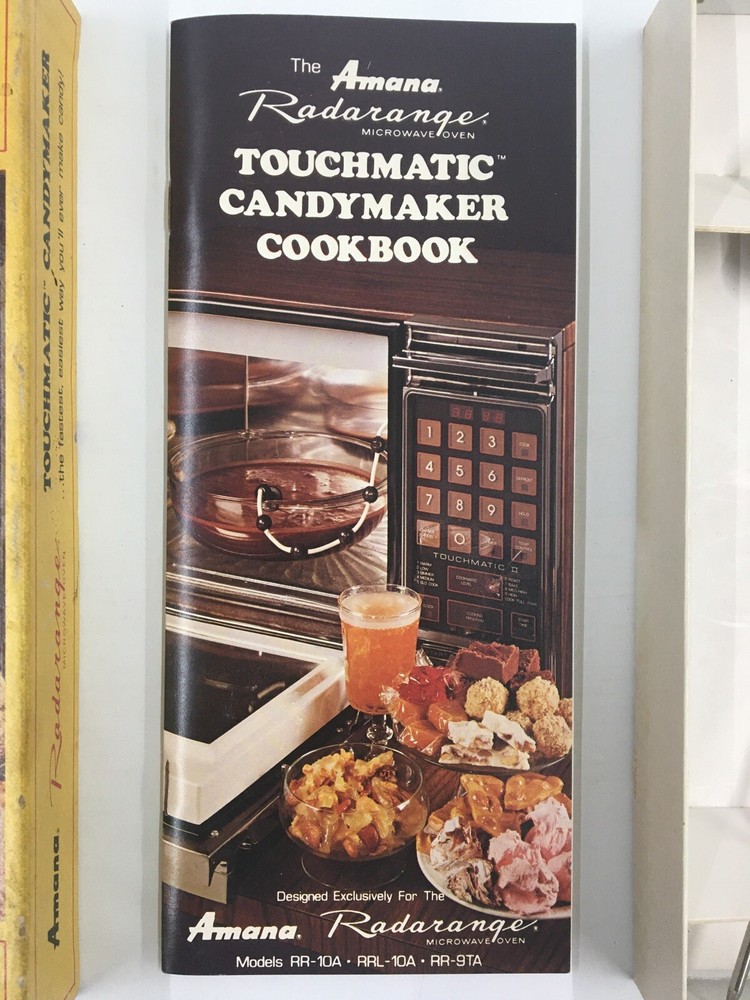 Amanda Radarange 1979 Touchmatic Candymaker Temperature Probe Recipes & Box