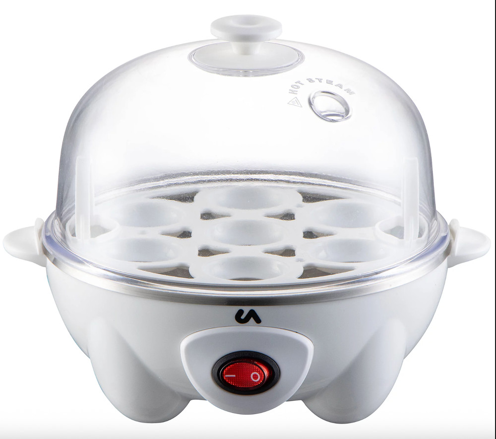 Uber Appliances Deluxe Rapid Egg Cooker Systems -White