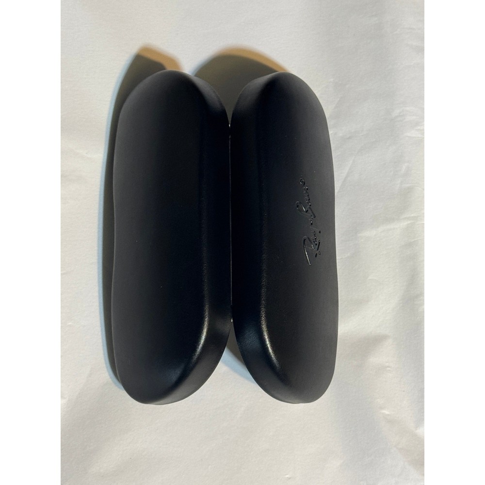 Ray-Ban Black Hard Sunglasses Case Clamshell Logo