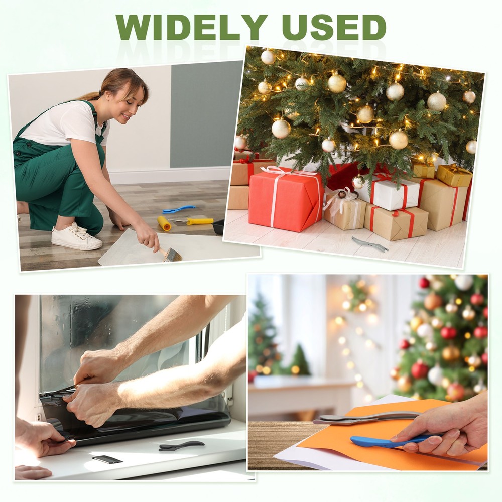 3Pack Wrapping Paper Cutter for Wrapping Paper, Gray