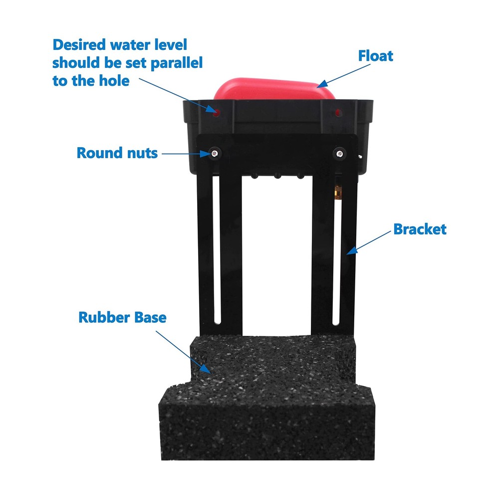 Pool Water Leveler, Adjustable Height from 2 to 9 inches,Automatically Keep t...