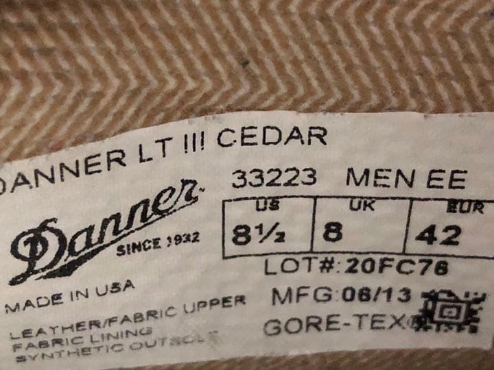 danner light iii danner light 8 12