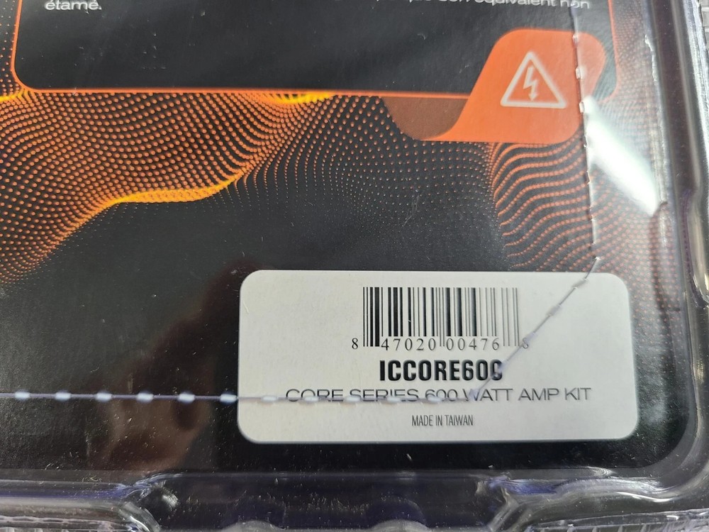 iConnects ICCORE600 CORE 600 Watt Complete Amplifier Kit with RCA Cables