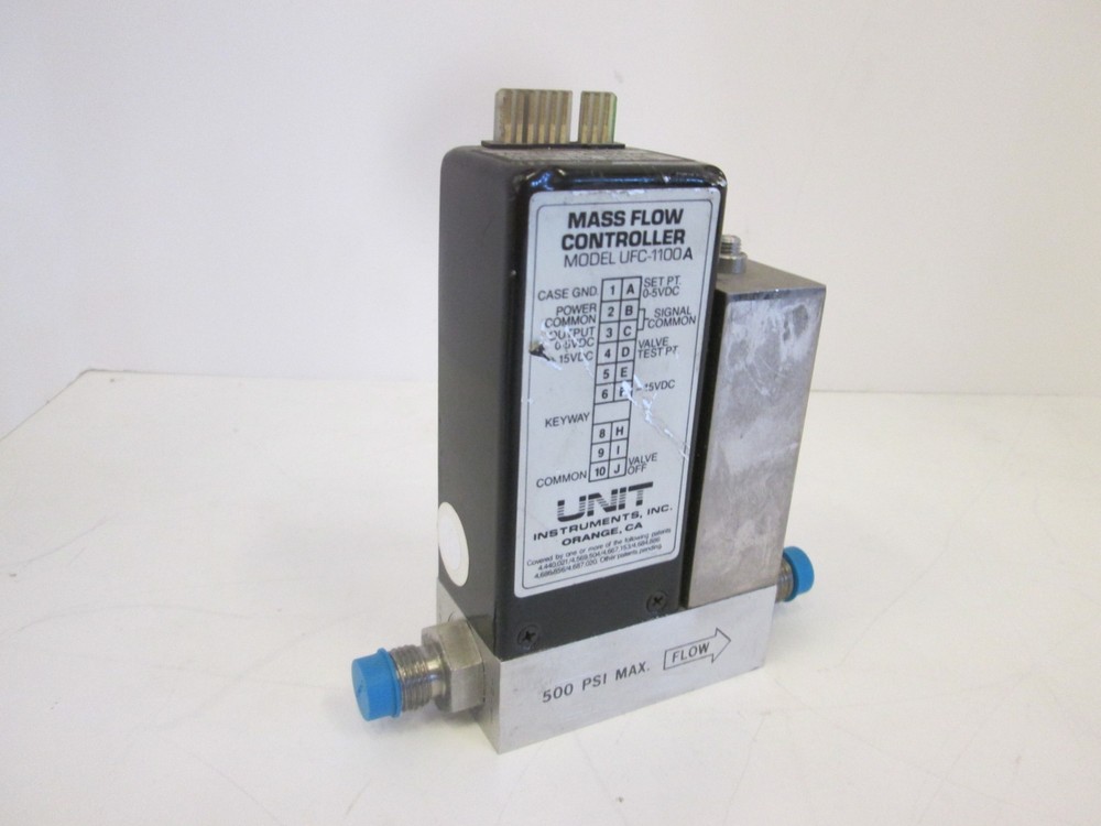 Unit Instruments, UFC-1100A, Mass Flow Controller, 25 SCCM, (CH3O)3B, Used