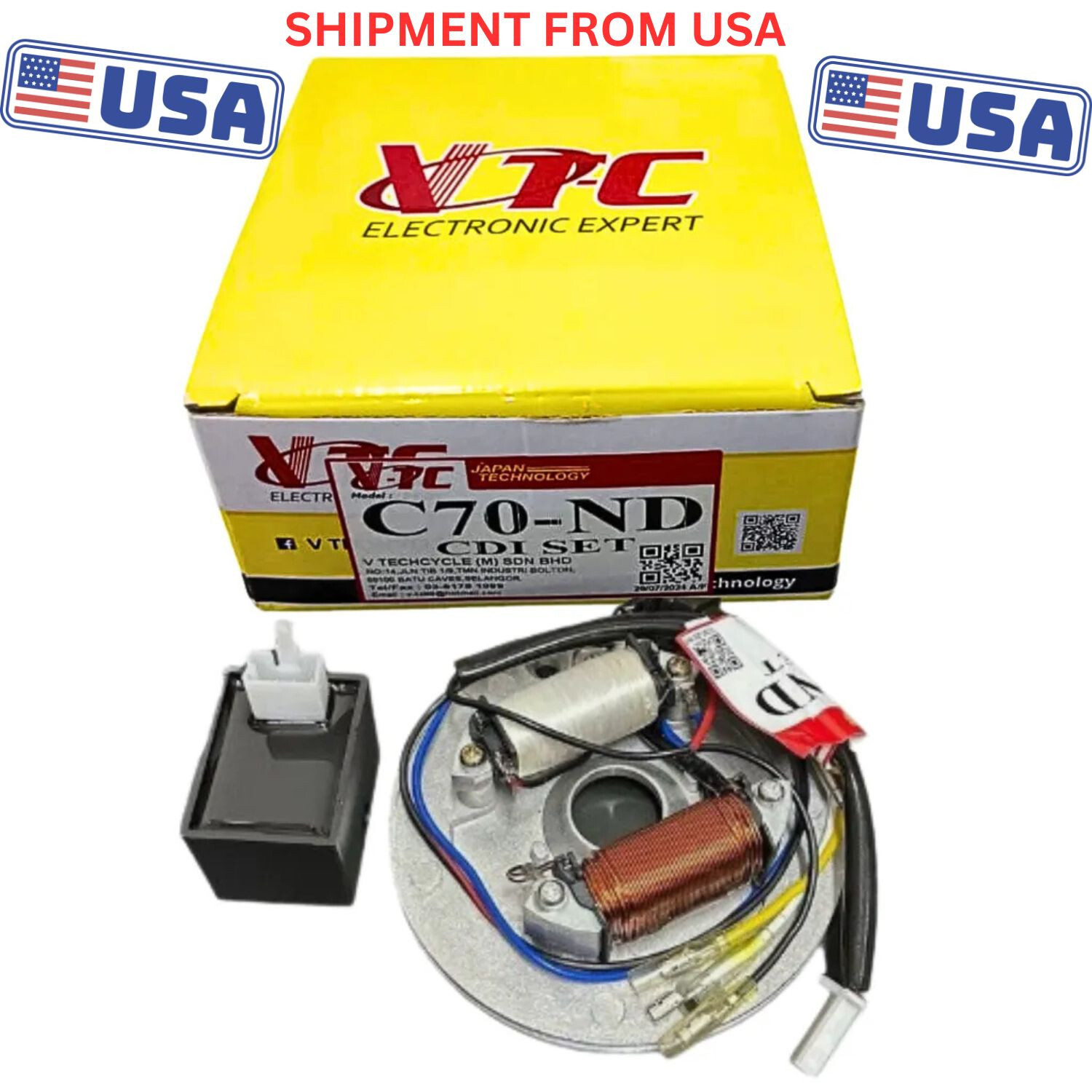 New Electronic Ignition Conversion Kit HONDA CT70 CT70H XL70 C70 ATC70 GBO CDI