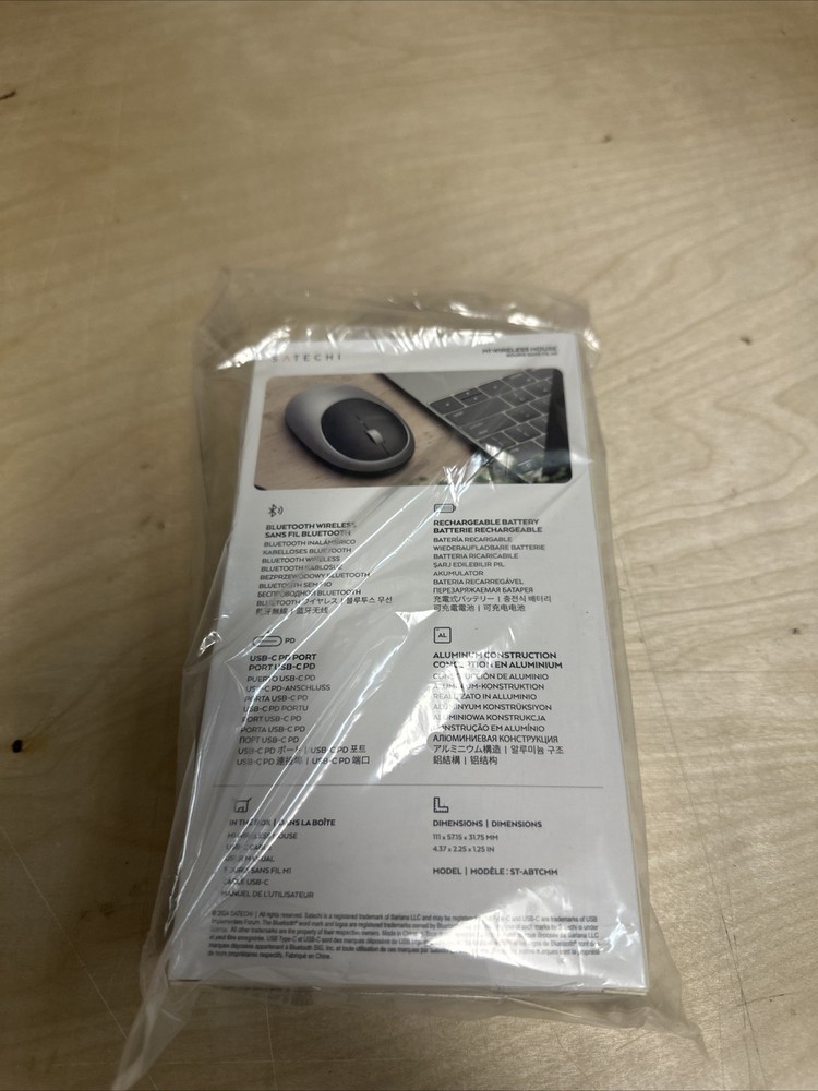 SATECHI M1 Wireless Bluetooth Mouse For Apple