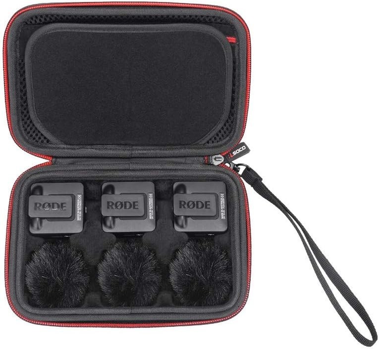 Durable EVA Case for RØDE Wireless Go Microphone - Lightweight & Portable
